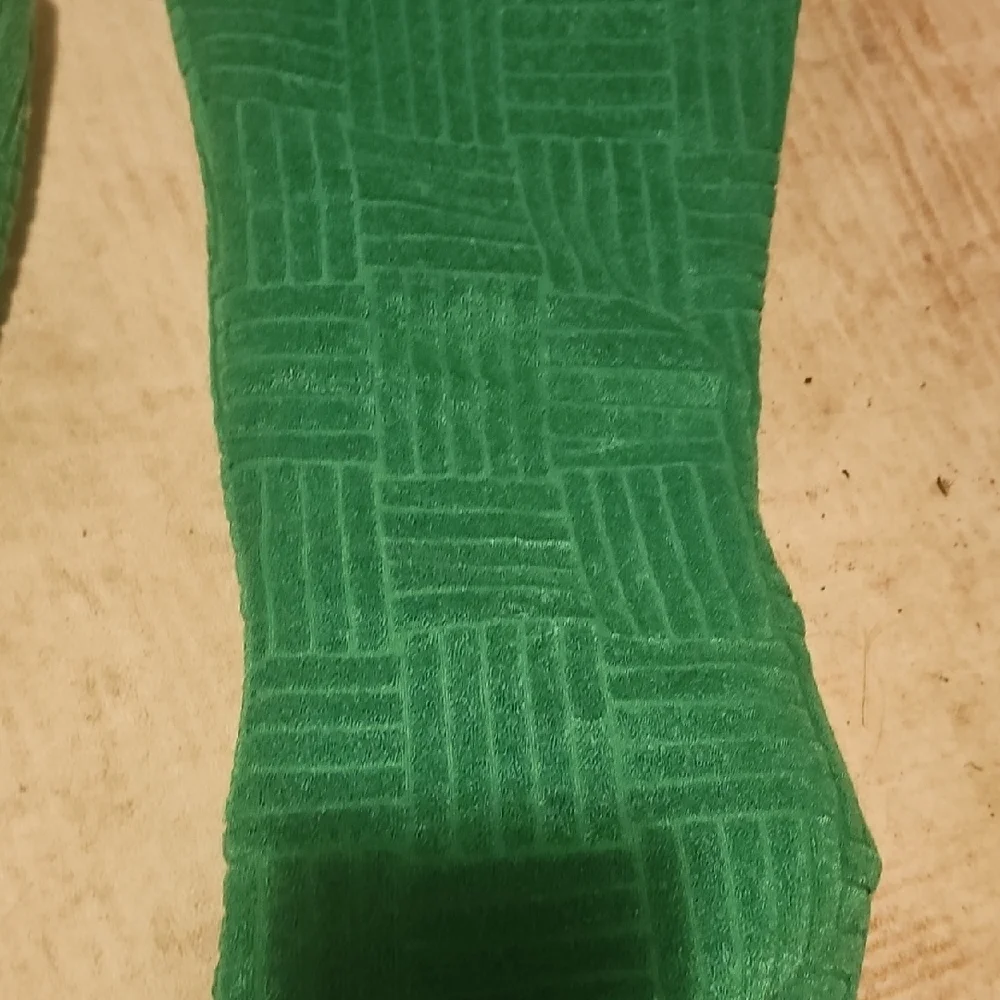 Elegant Green Knee-High Boots